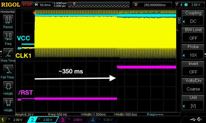 Power on sequence