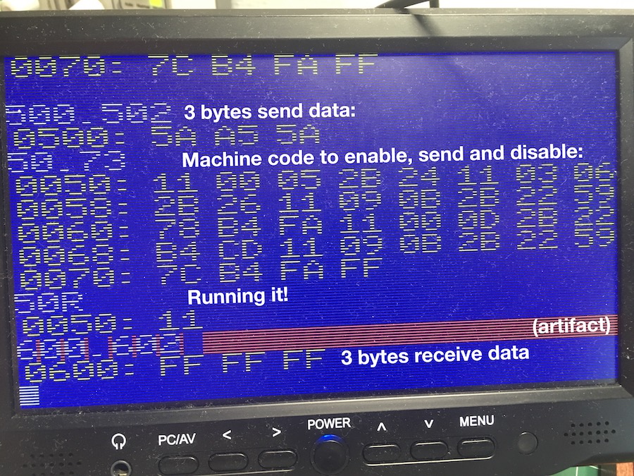 Testing SPI transfer