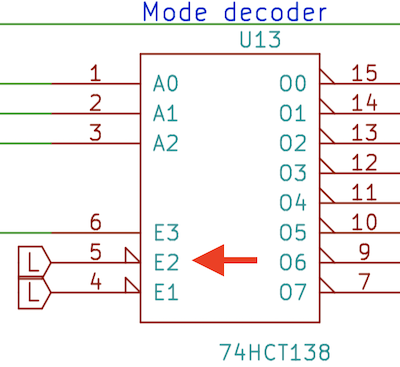 Mode decoder