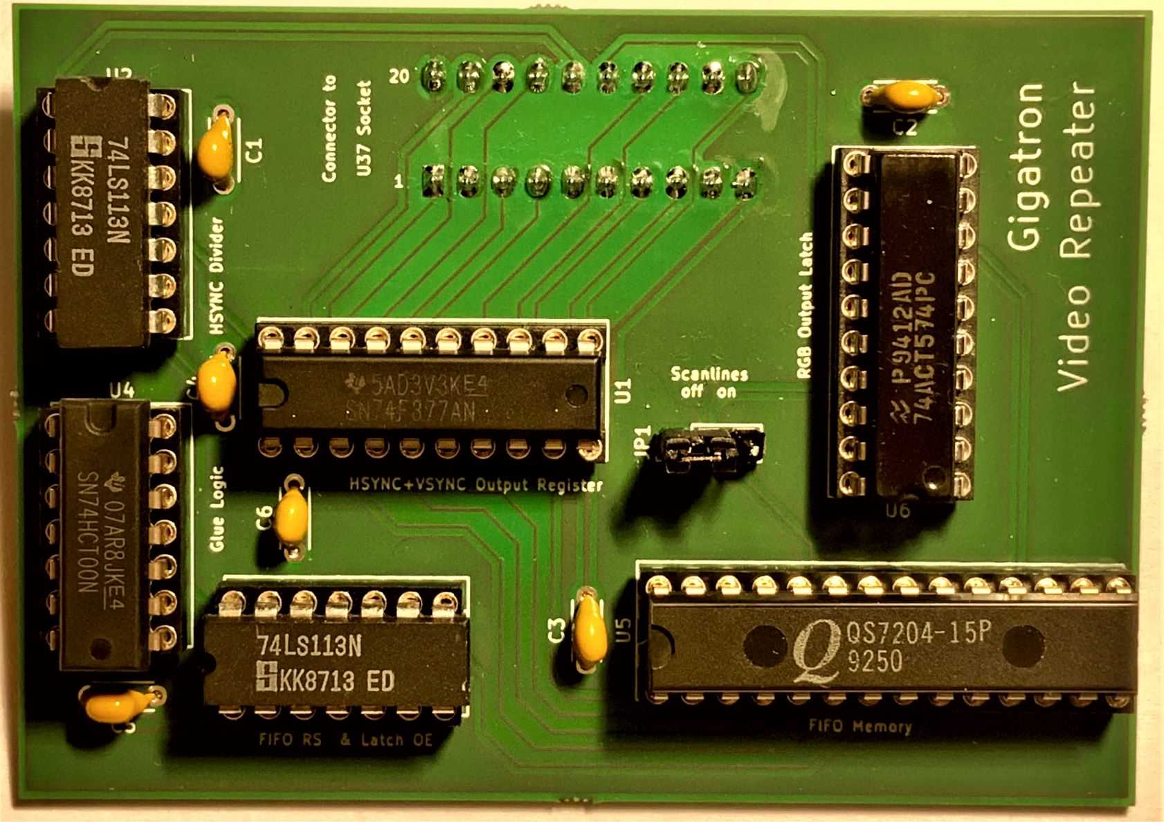 Assembled repeater